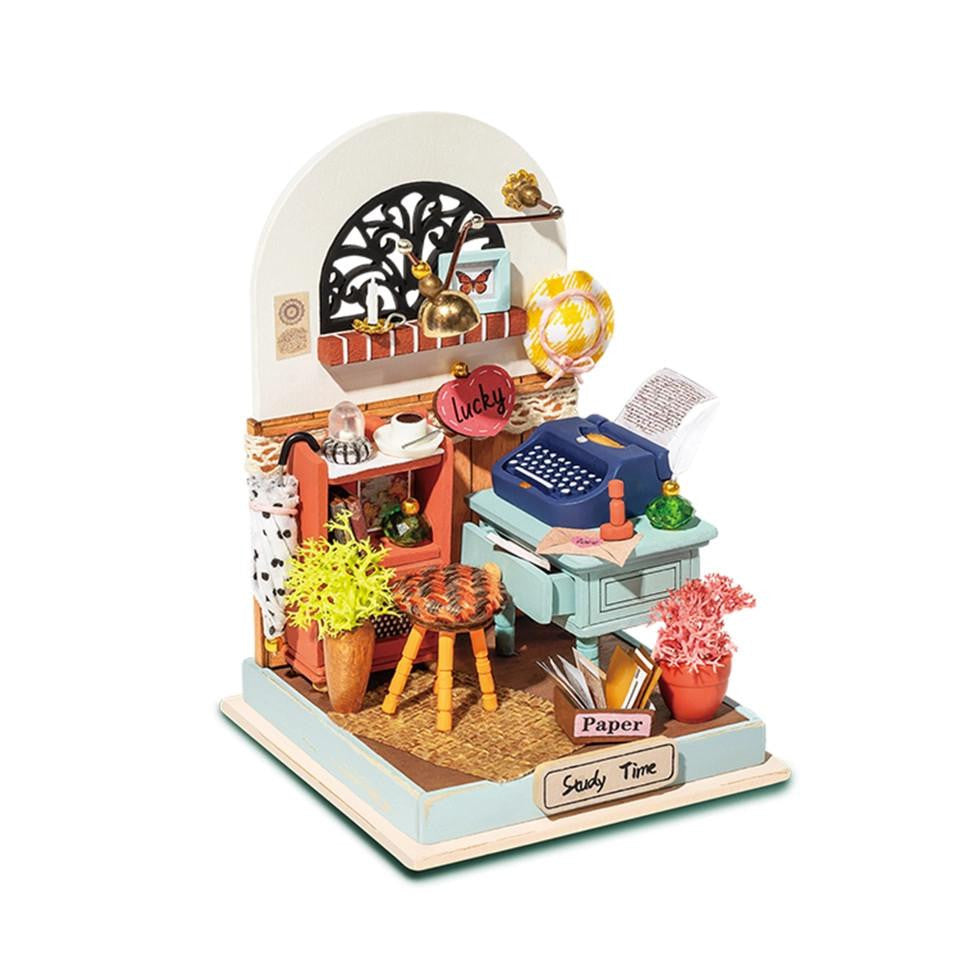 Hands Craft Diy Miniature House Kit: Record Mood (Study) - DS017